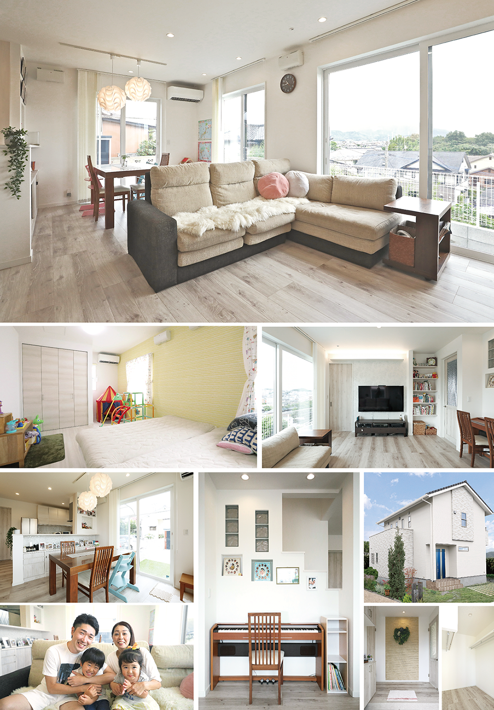 注文住宅 ナチュラルモダンの家 クレスト・ホーム施工例